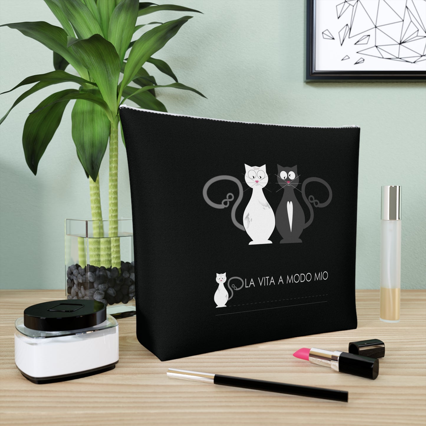 Cotton Cosmetic Bag