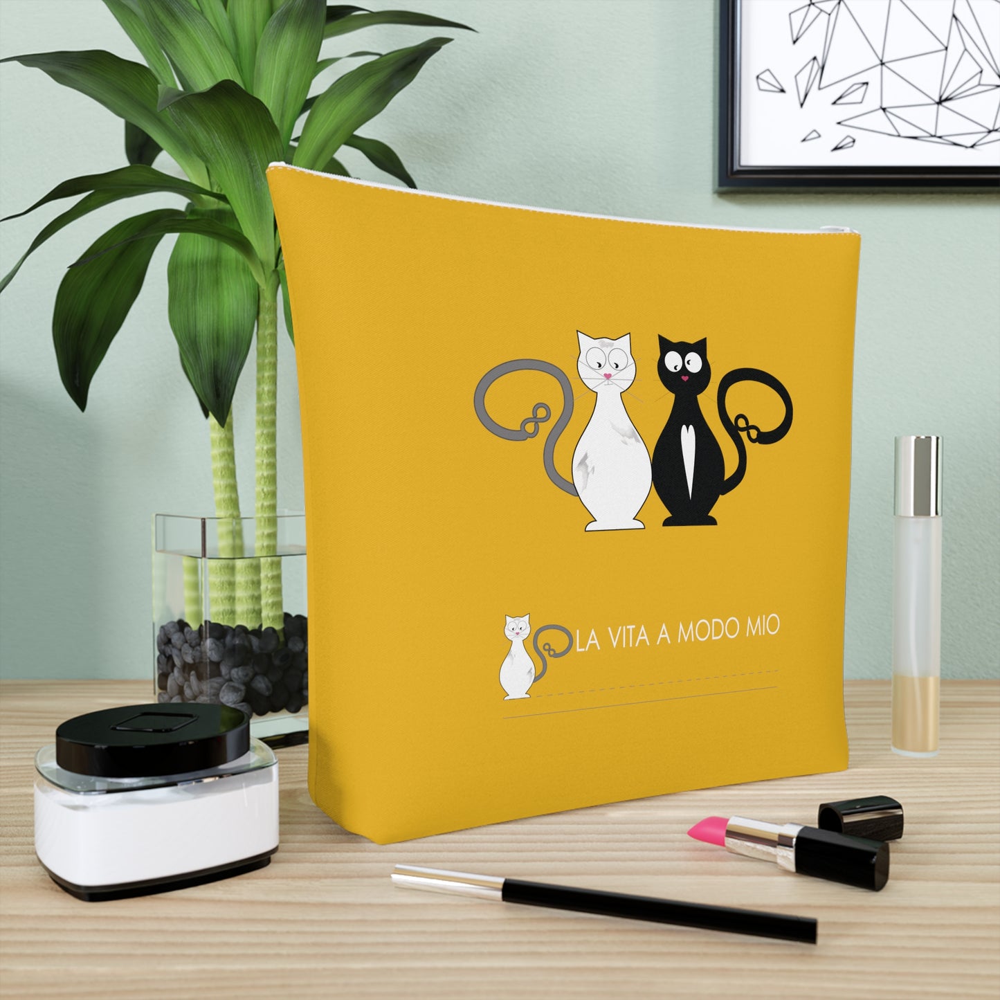 Cotton Cosmetic Bag