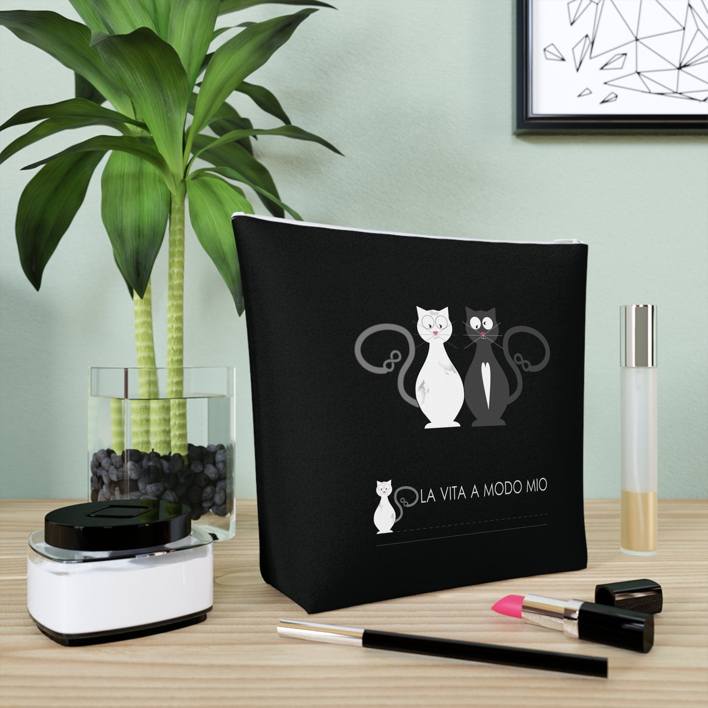 Cotton Cosmetic Bag