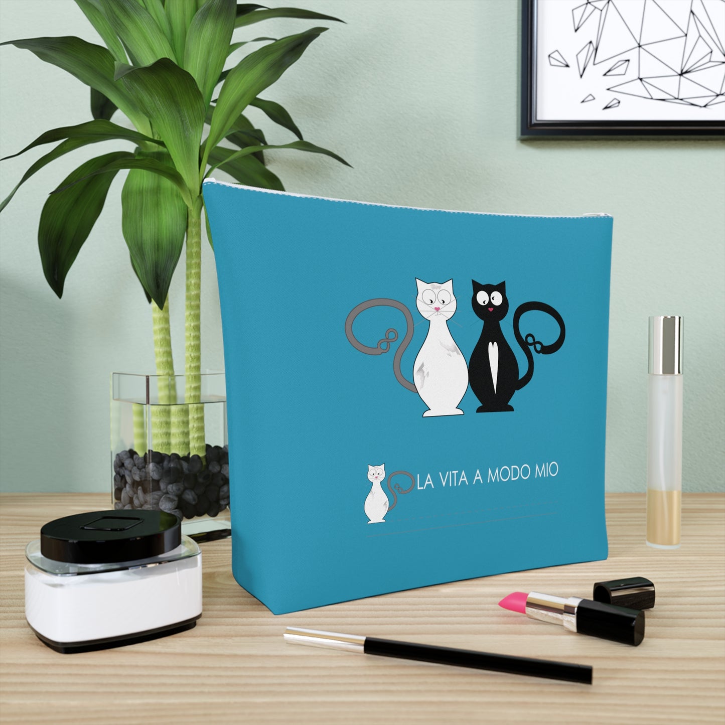 Cotton Cosmetic Bag