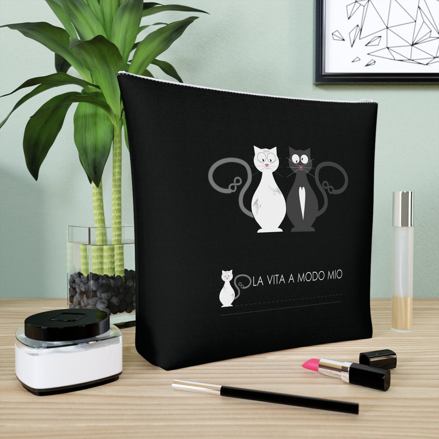 Cotton Cosmetic Bag