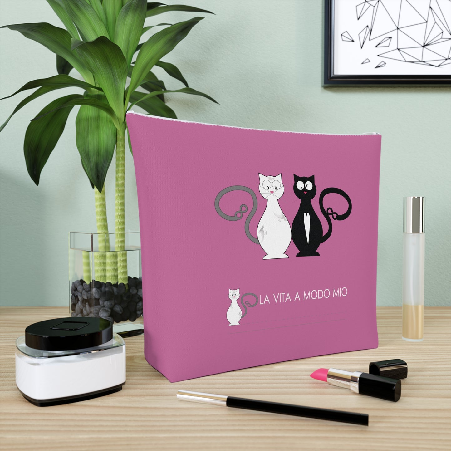 Cotton Cosmetic Bag