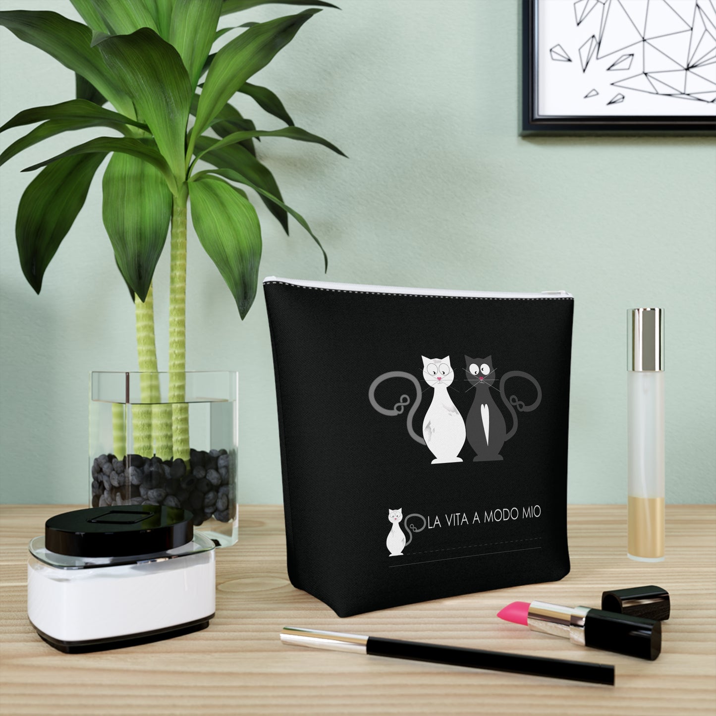 Cotton Cosmetic Bag