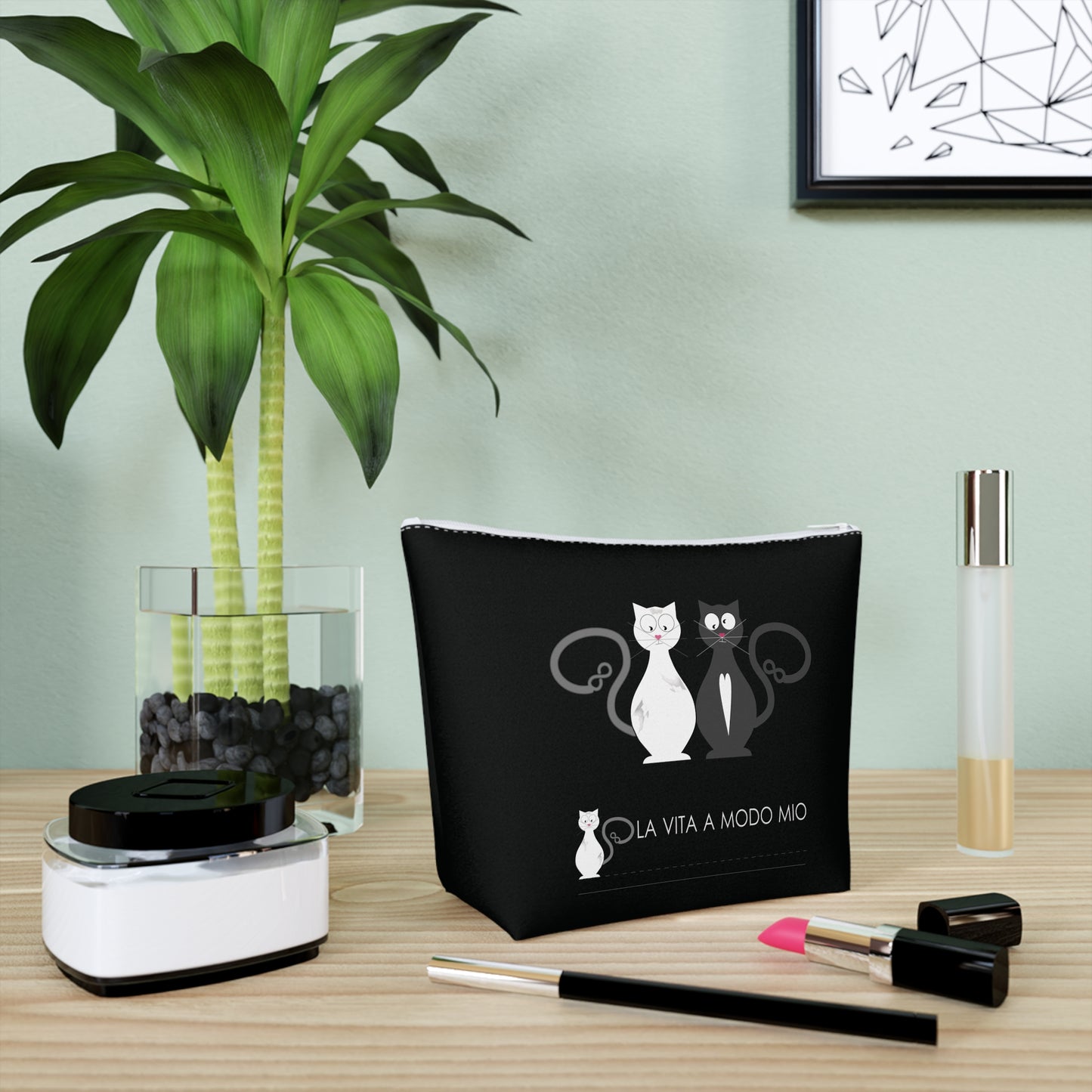 Cotton Cosmetic Bag