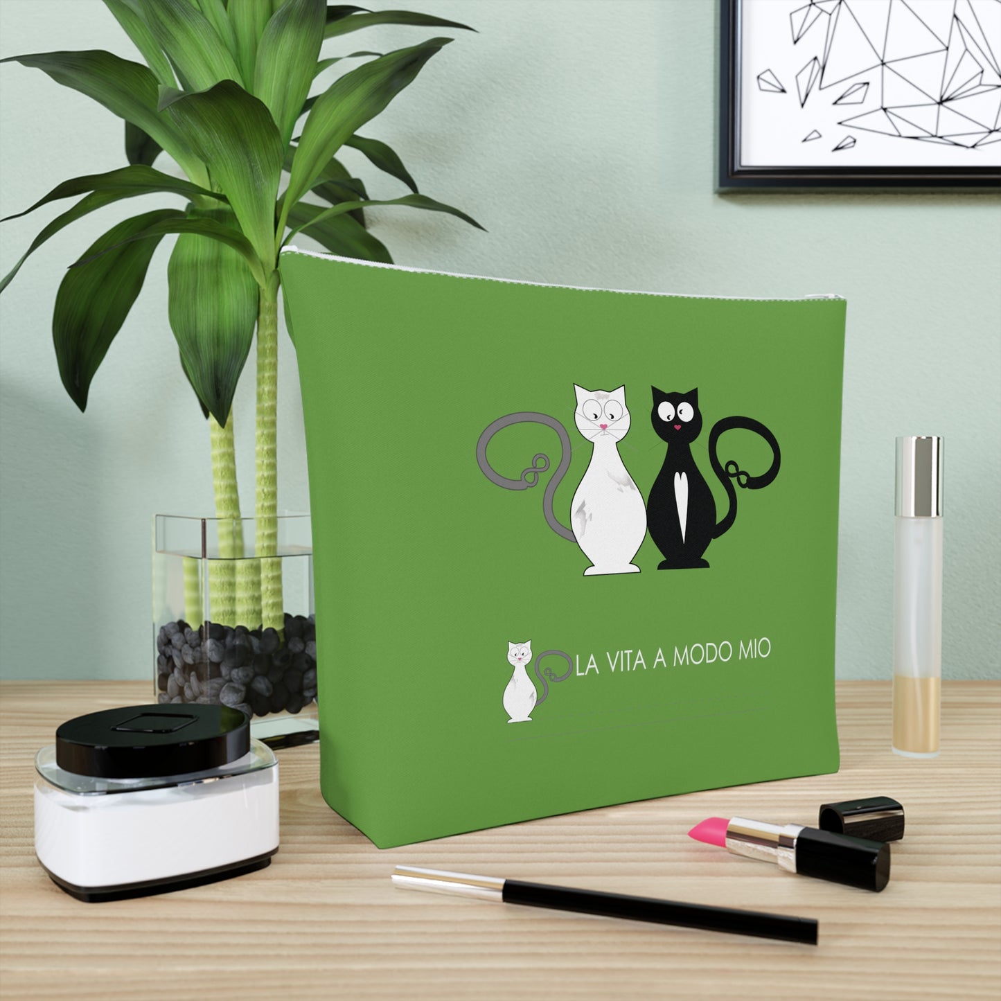 Cotton Cosmetic Bag