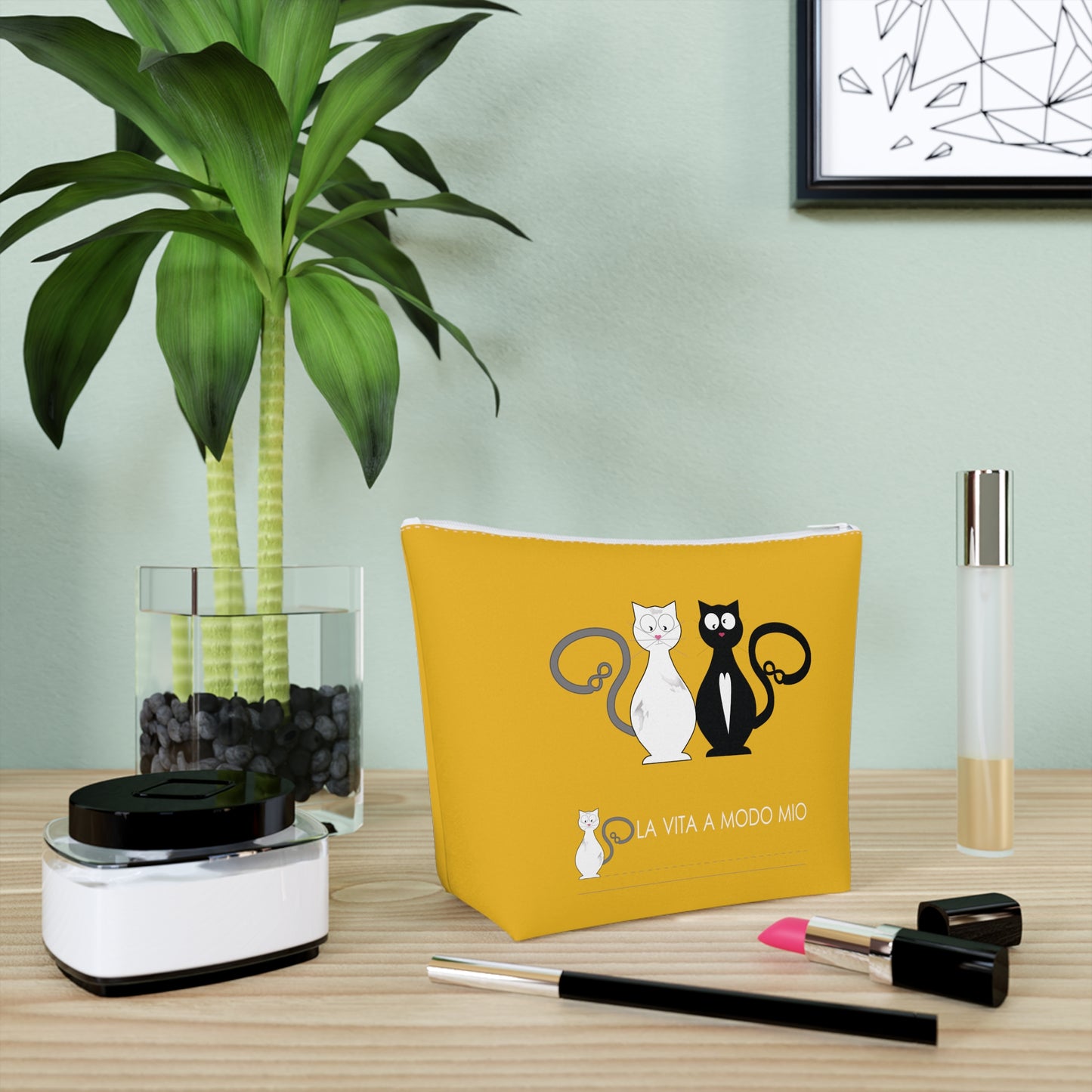 Cotton Cosmetic Bag
