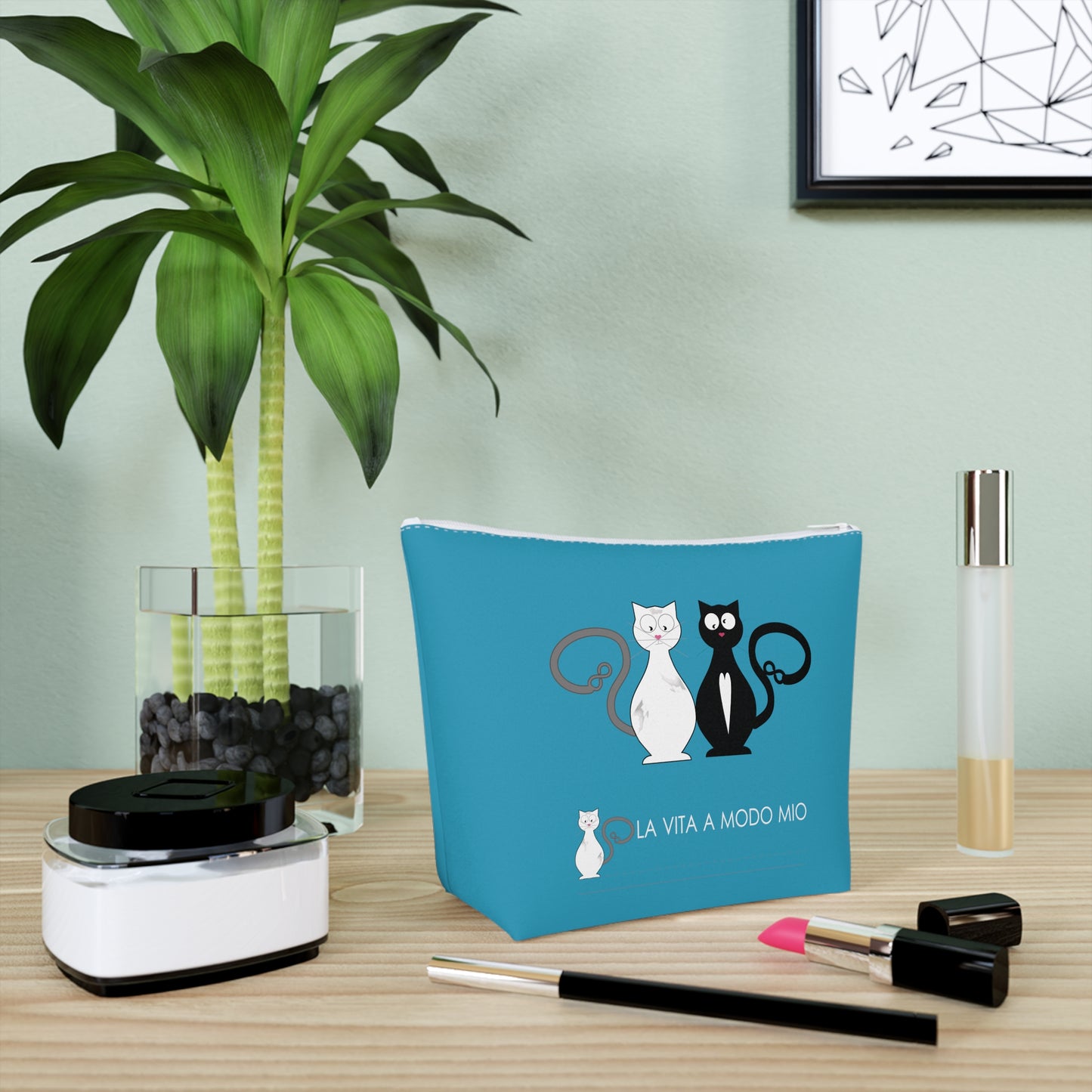 Cotton Cosmetic Bag