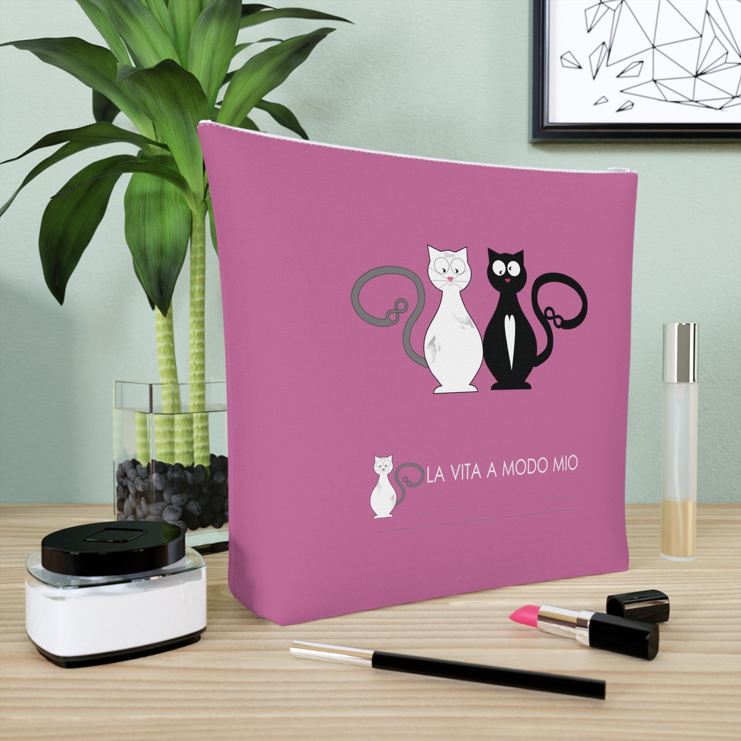 Cotton Cosmetic Bag
