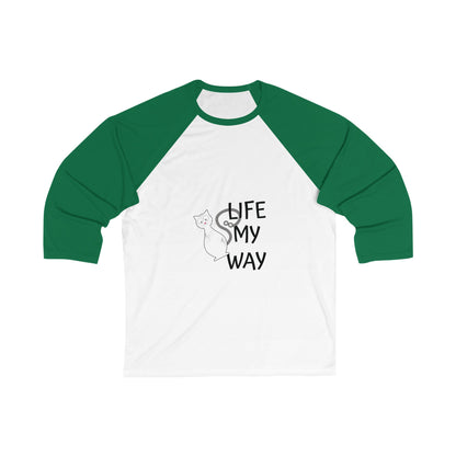 Unisex 3\4 Sleeve Baseball Tee